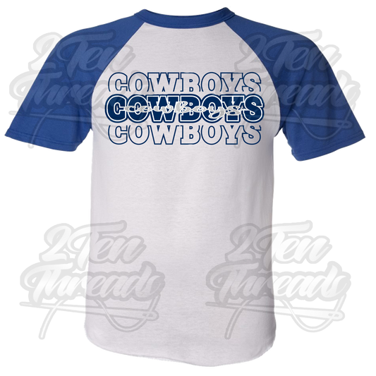 Baseball Cowboys Echo Shirt