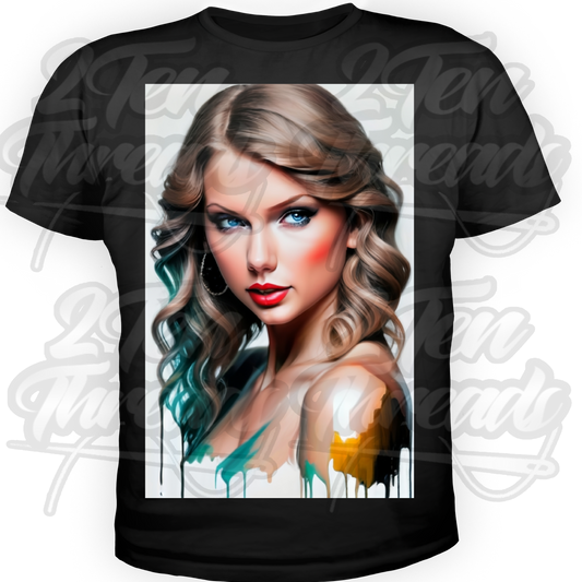 Taylor Swift Side Pose Drip Shirt