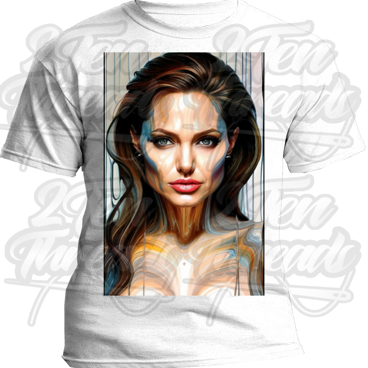 Angelina Jolie Drip Shirt
