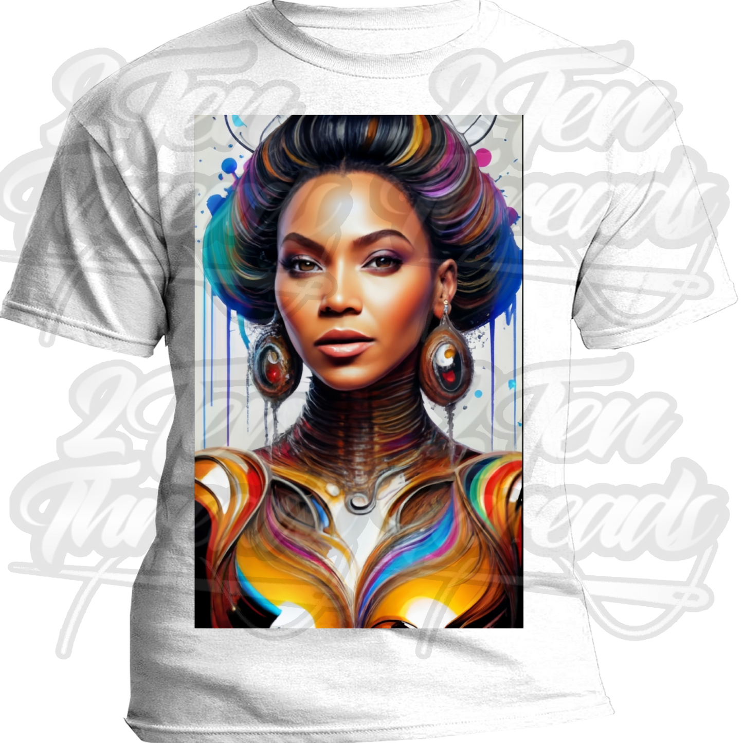 Beyonce Painted Drip shirt