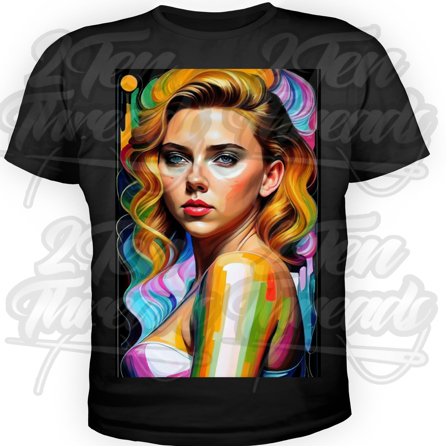 Scarlett Johansson Futuristic Shirt