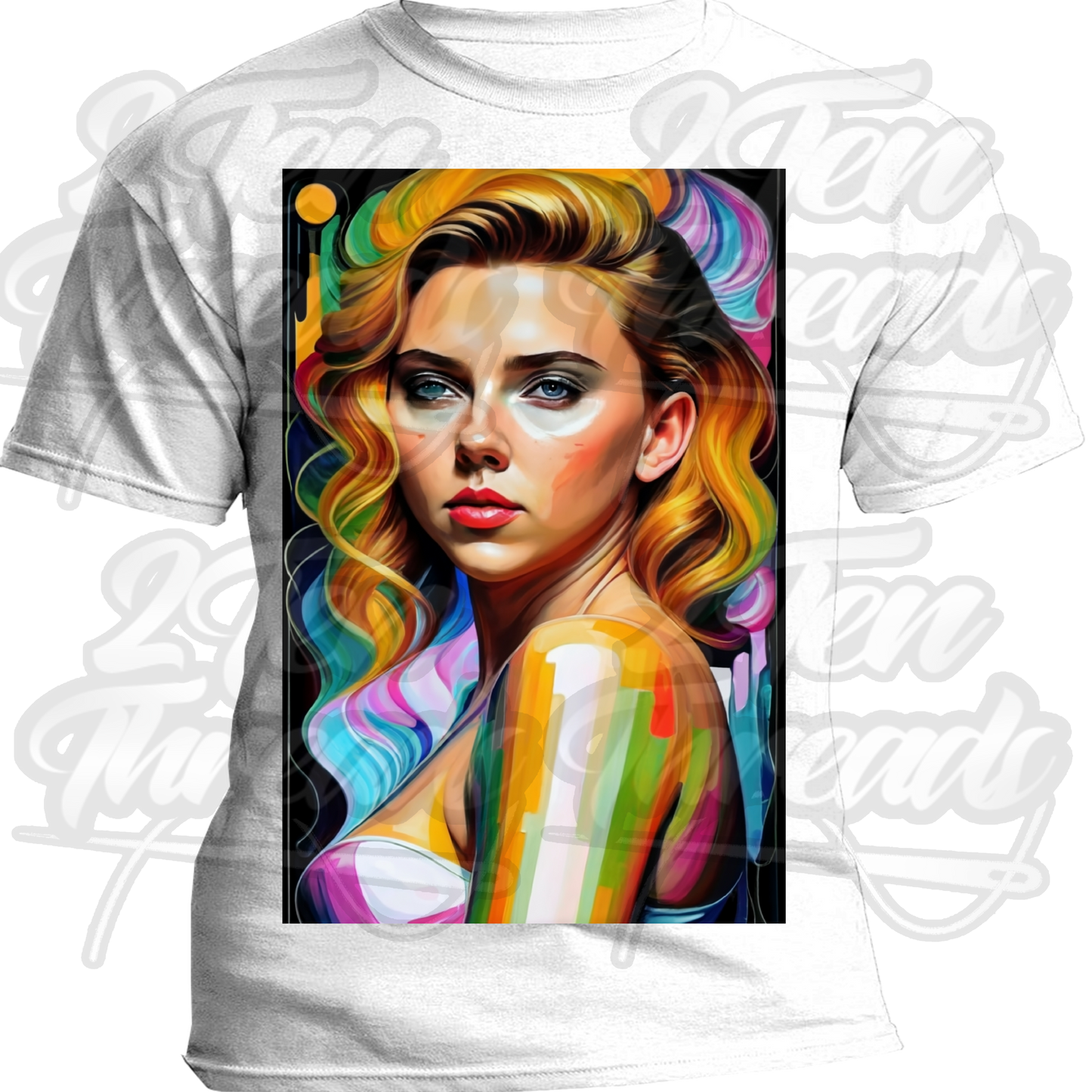 Scarlett Johansson Futuristic Shirt