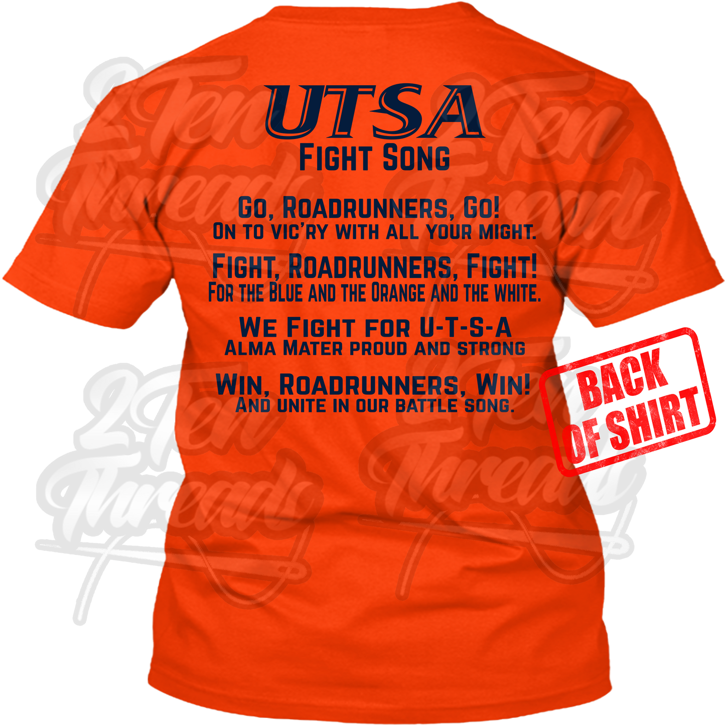 UTSA S.O.S.A Fight Shirt!