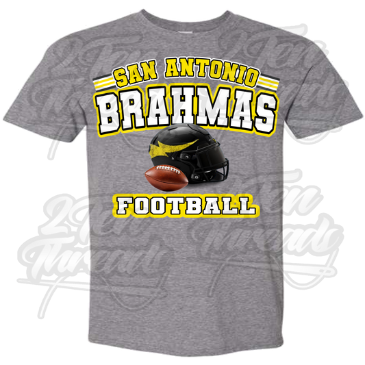 San Antonio Lined out Brahmas Shirt