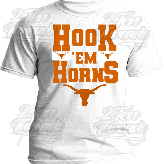 Hook Em Horns shirt