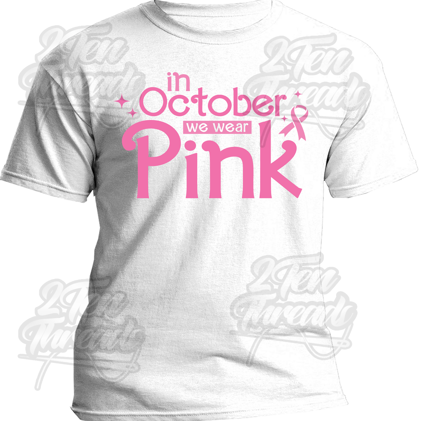 October Pink Shirt