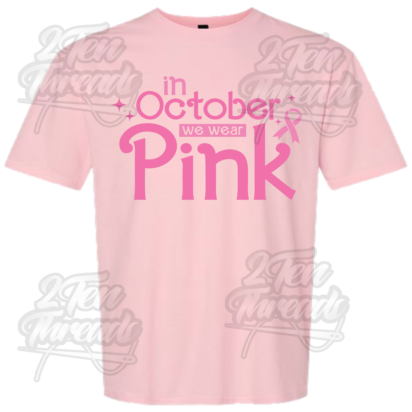 October Pink Shirt