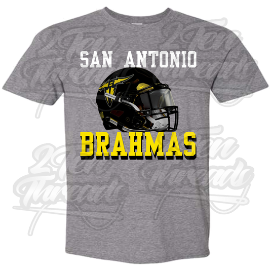 Brahmas Helmet T Shirt