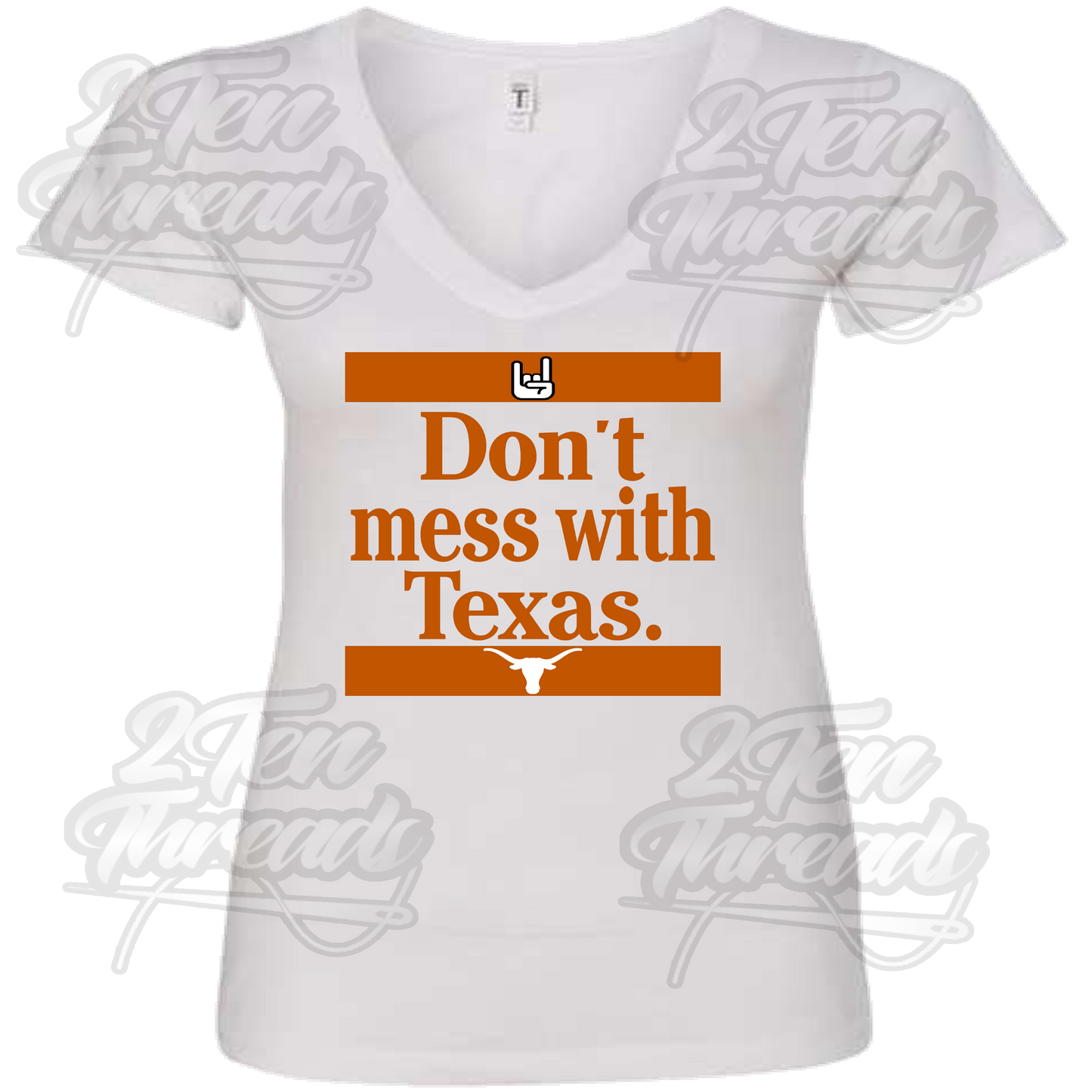 Dont mess with Texas V-Neck