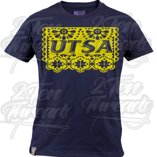 UTSA Yellow Fiesta Designed Shirt