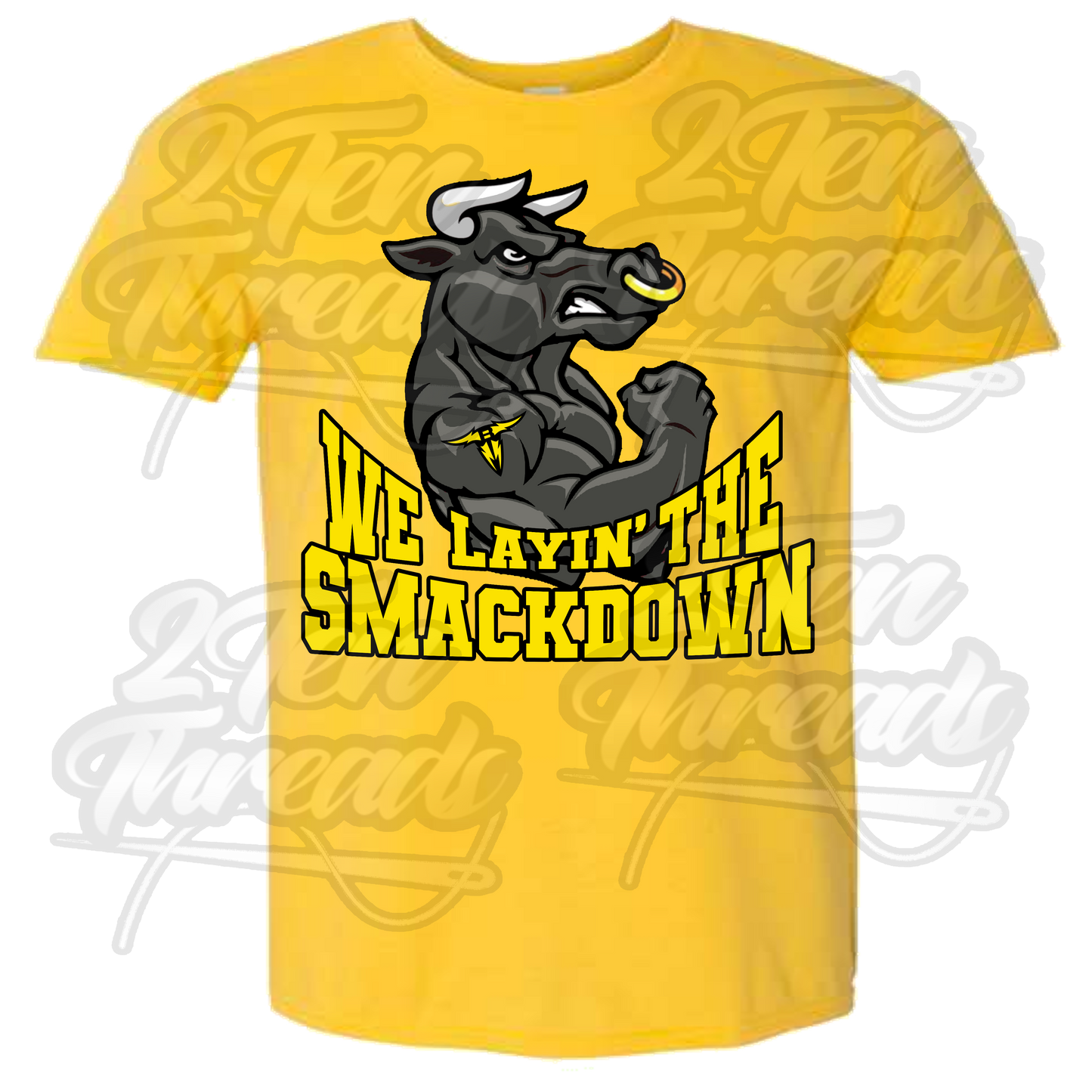Brahmas Layin Smackdown Shirt