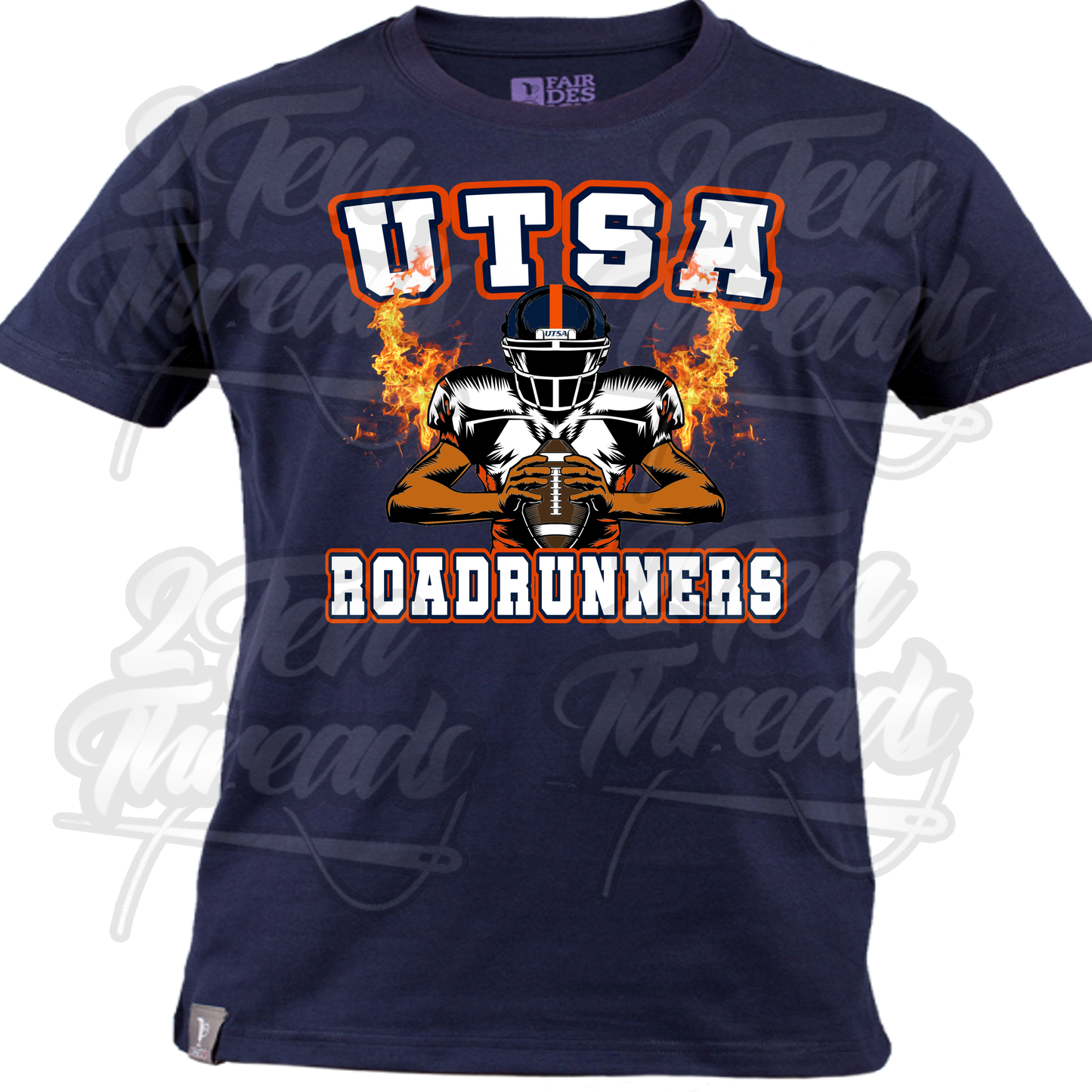 UTSA Runner Flames Shirt