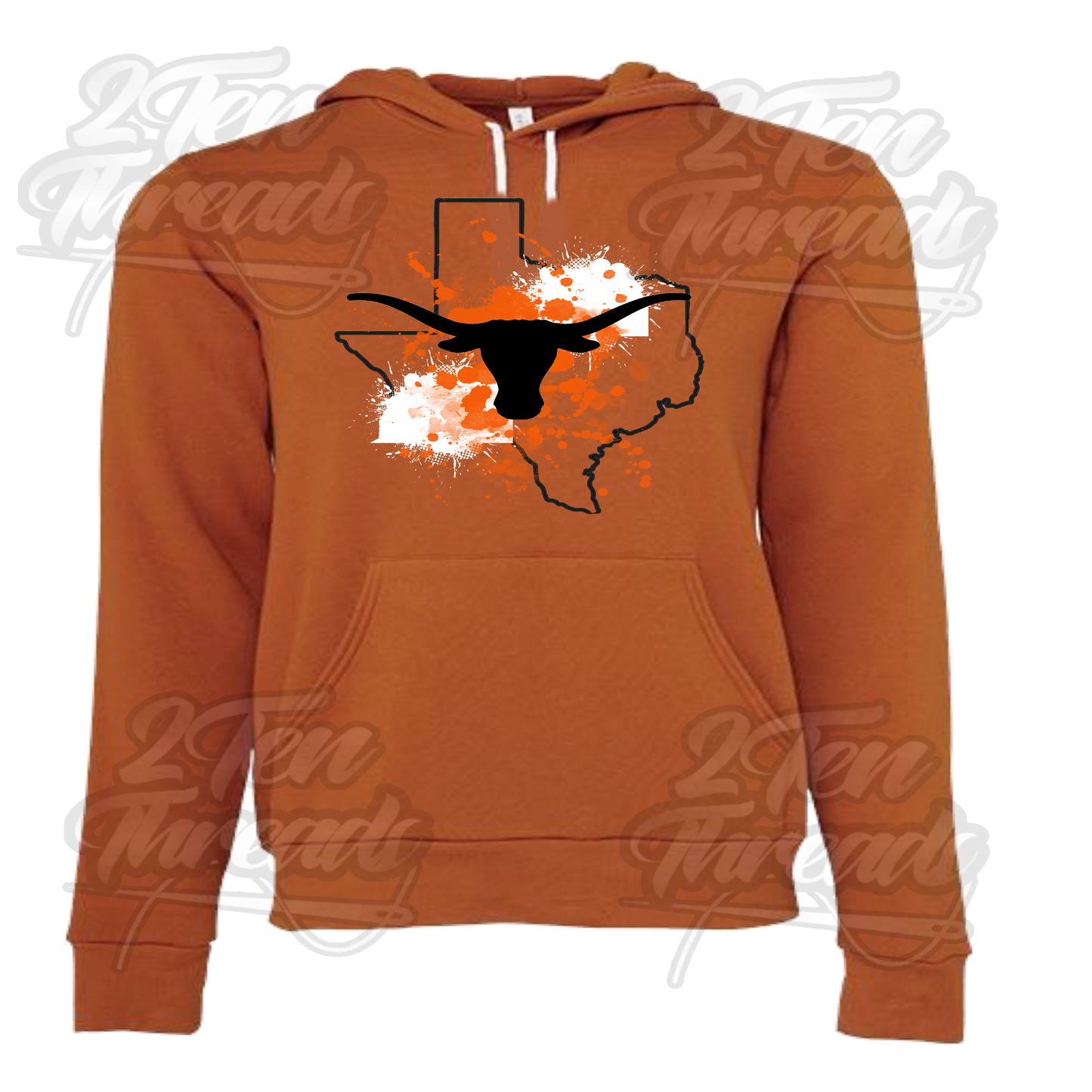 Texas Paint Splatter Sweatshirt
