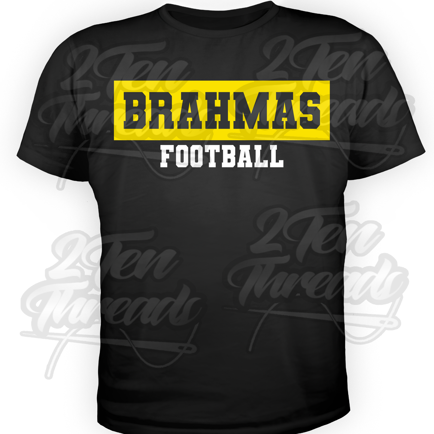 Yellow Brahma Name Plate Shirt