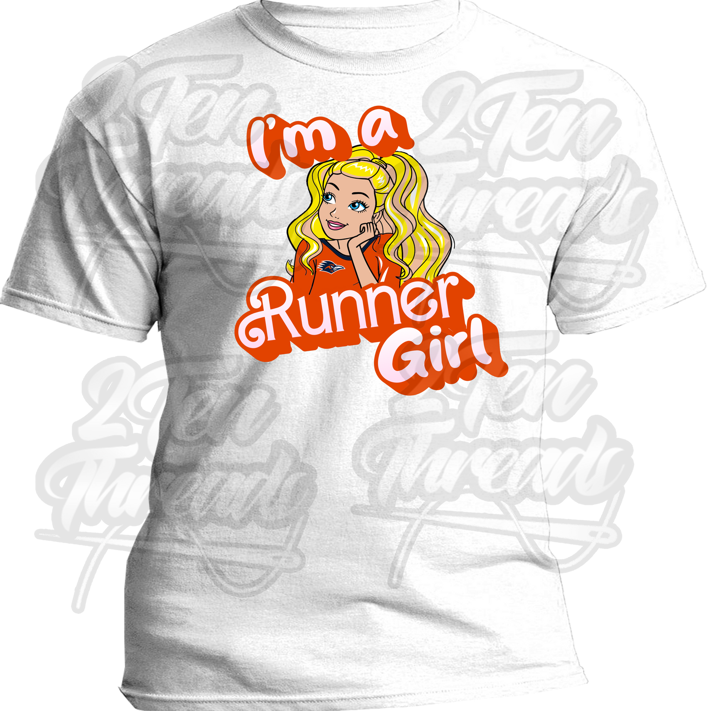 UTSA Barbie Runner Girl Shirt