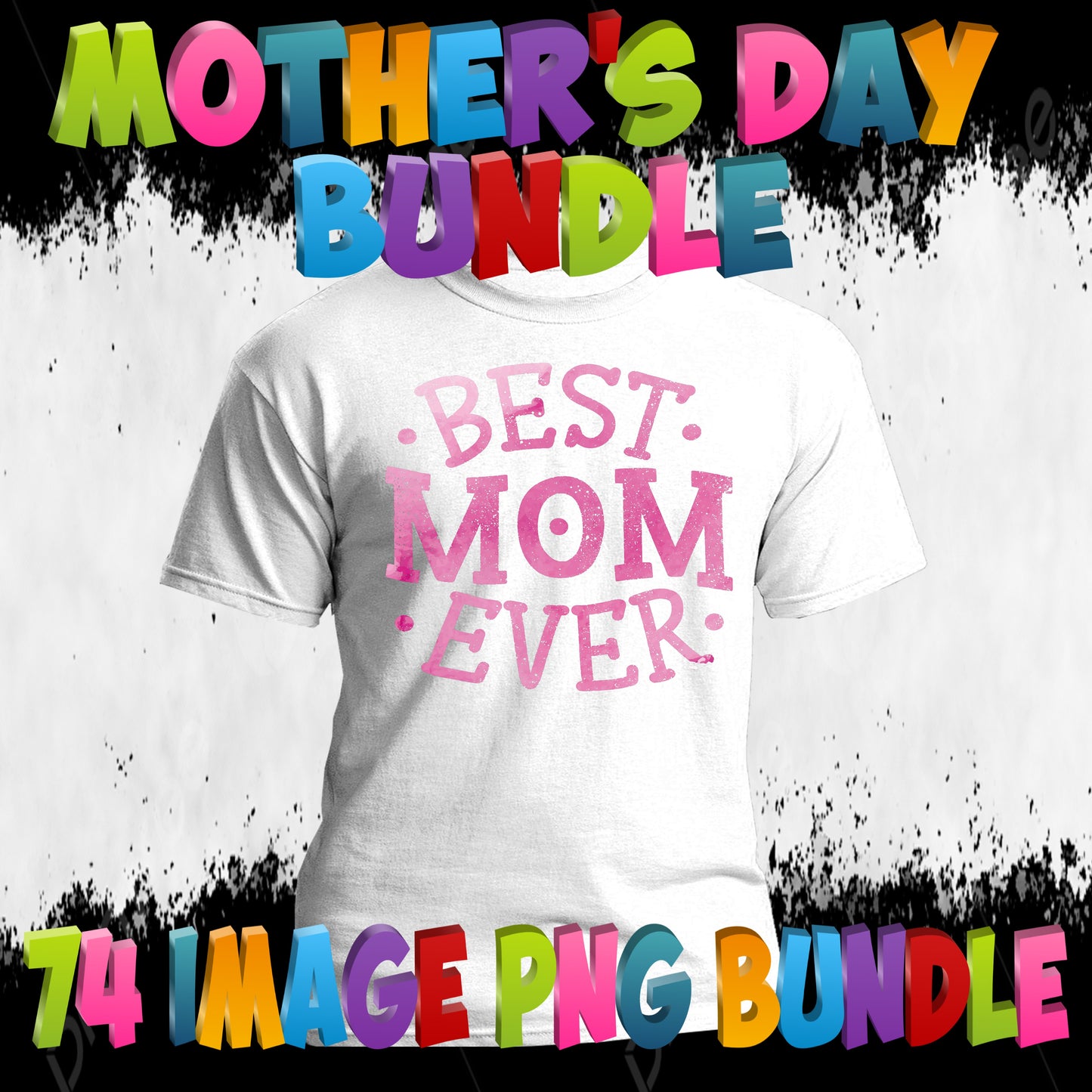 Mother's Day Mega Bundle PNG Files For DTF shirts!