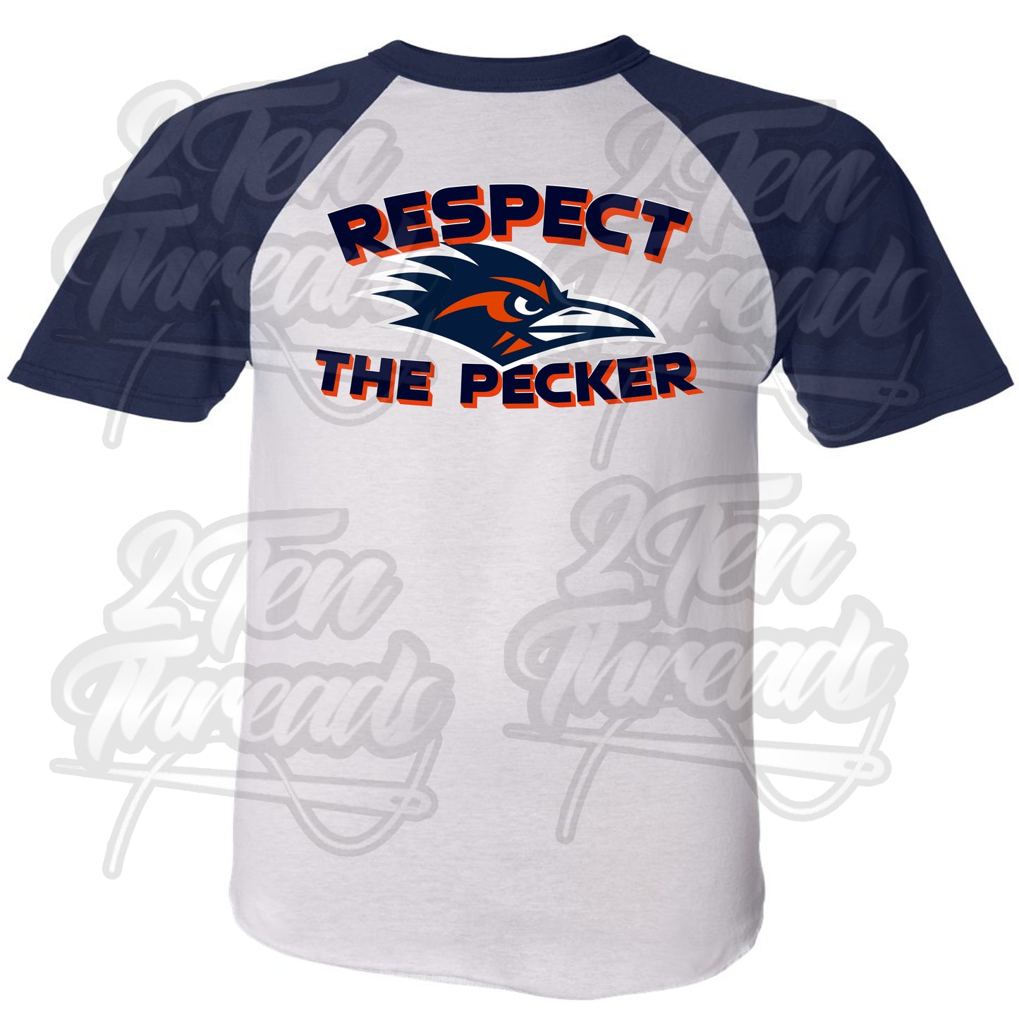 Respect the Pecker Baseball T shirt