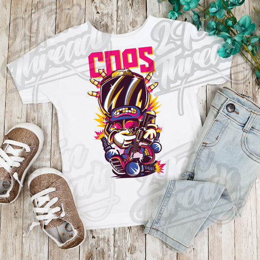 Cute Cop Shirt for kids!
