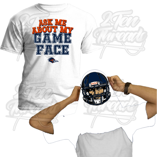 Game Face Helmet Shirt