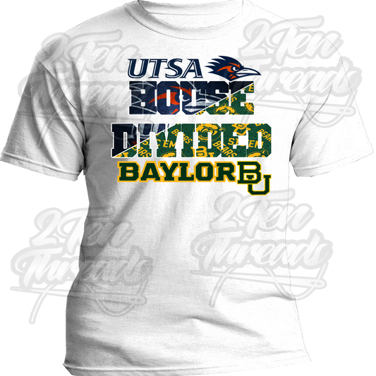 UTSA / Baylor House Divided Shirt