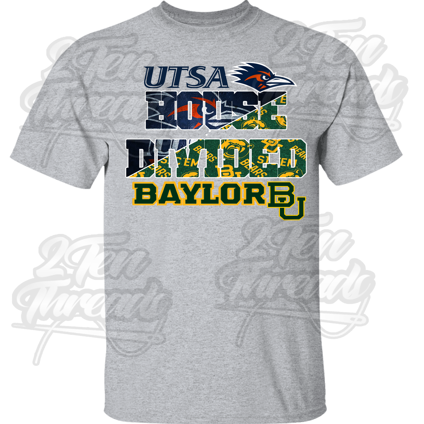 UTSA / Baylor House Divided Shirt