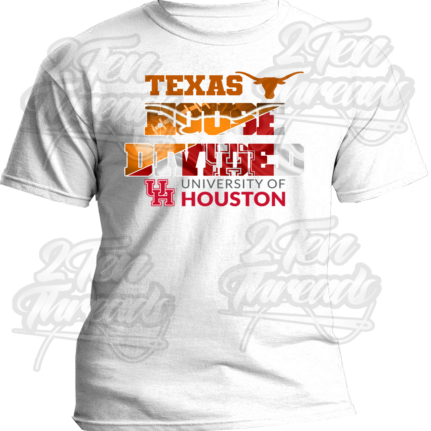 Texas / Houston House divided shirt