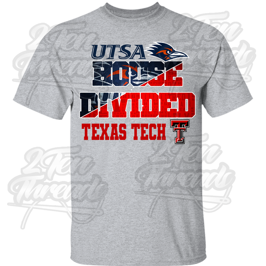 UTSA / Texas Tech House Divided Shirt