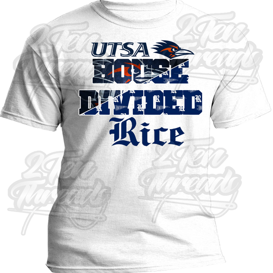 UTSA / Rice House divided Shirt