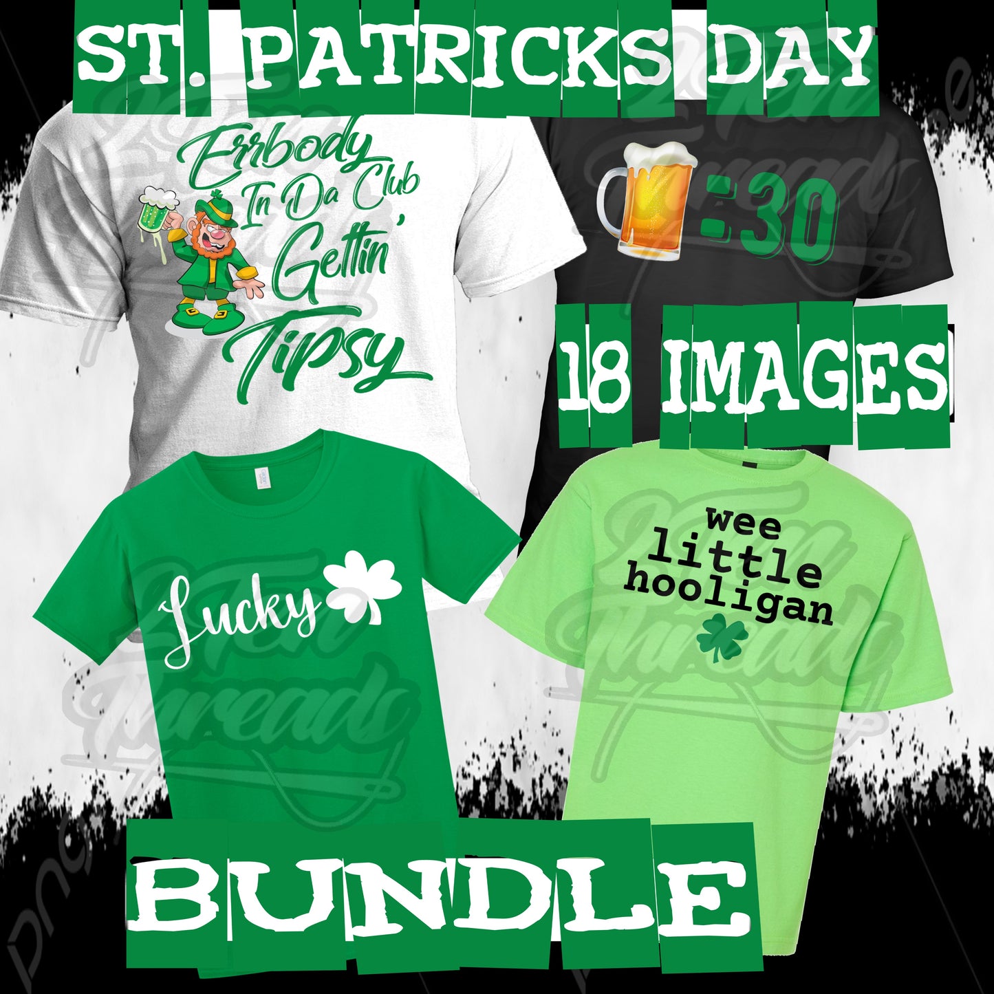 St. Patricks Day PNG Designs for Shirts