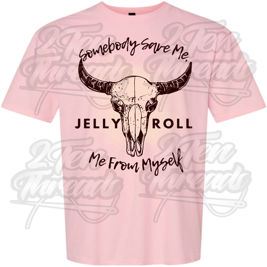 Jelly skull Save me Shirt