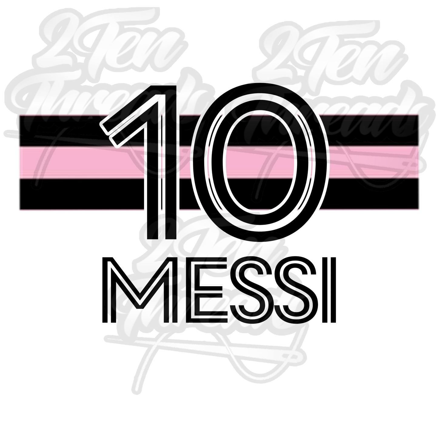 Messi 10 Shirts Custom Miami Inter CF