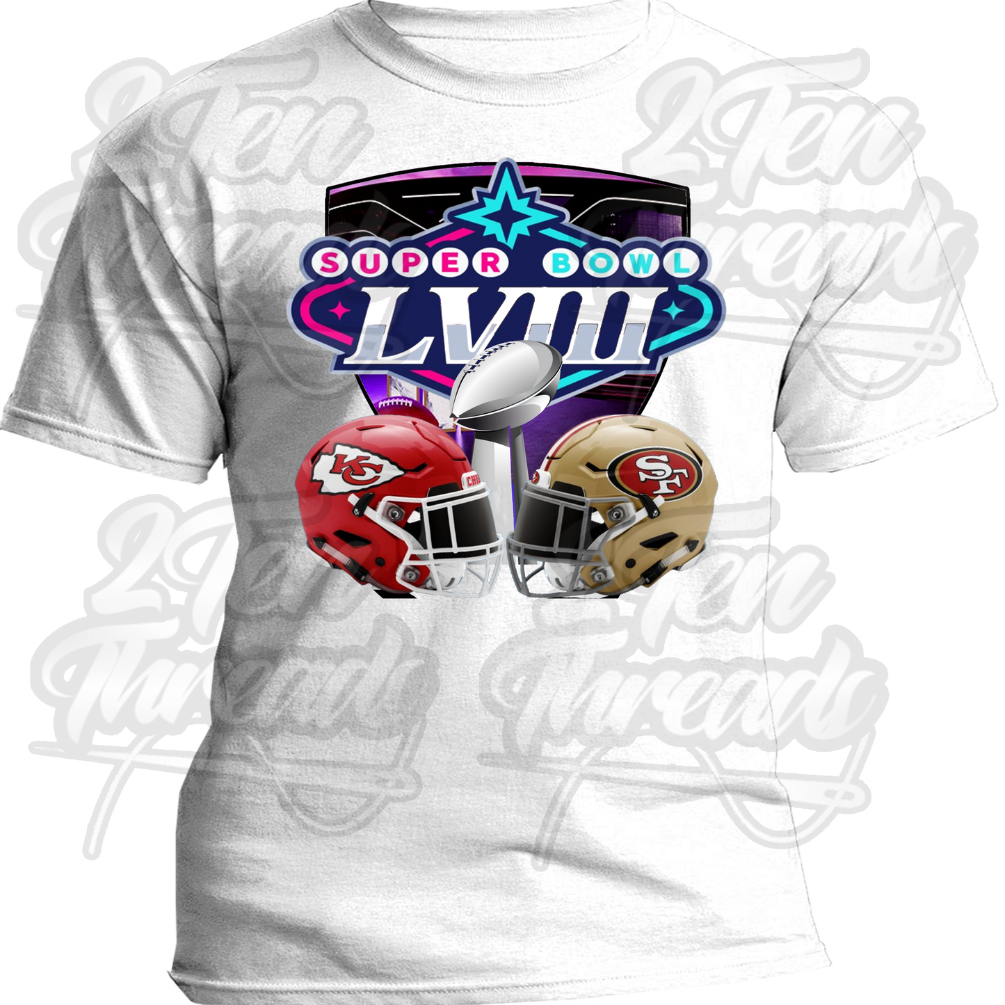 Super Bowl 2024 Shirts -Kansas City Chiefs vs. San Francisco 49ers