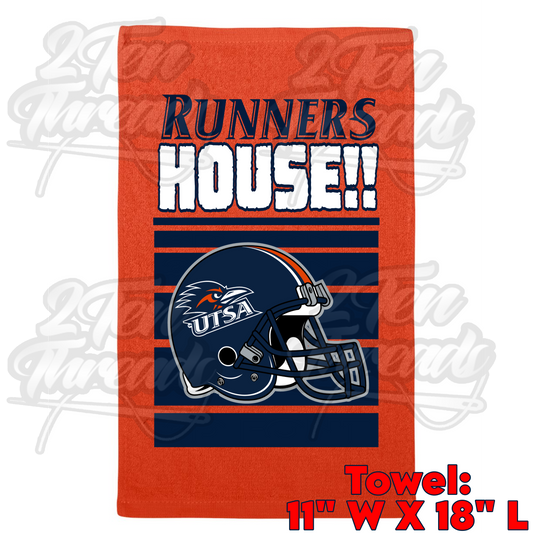 UTSA Rally "Runners House" Towel!