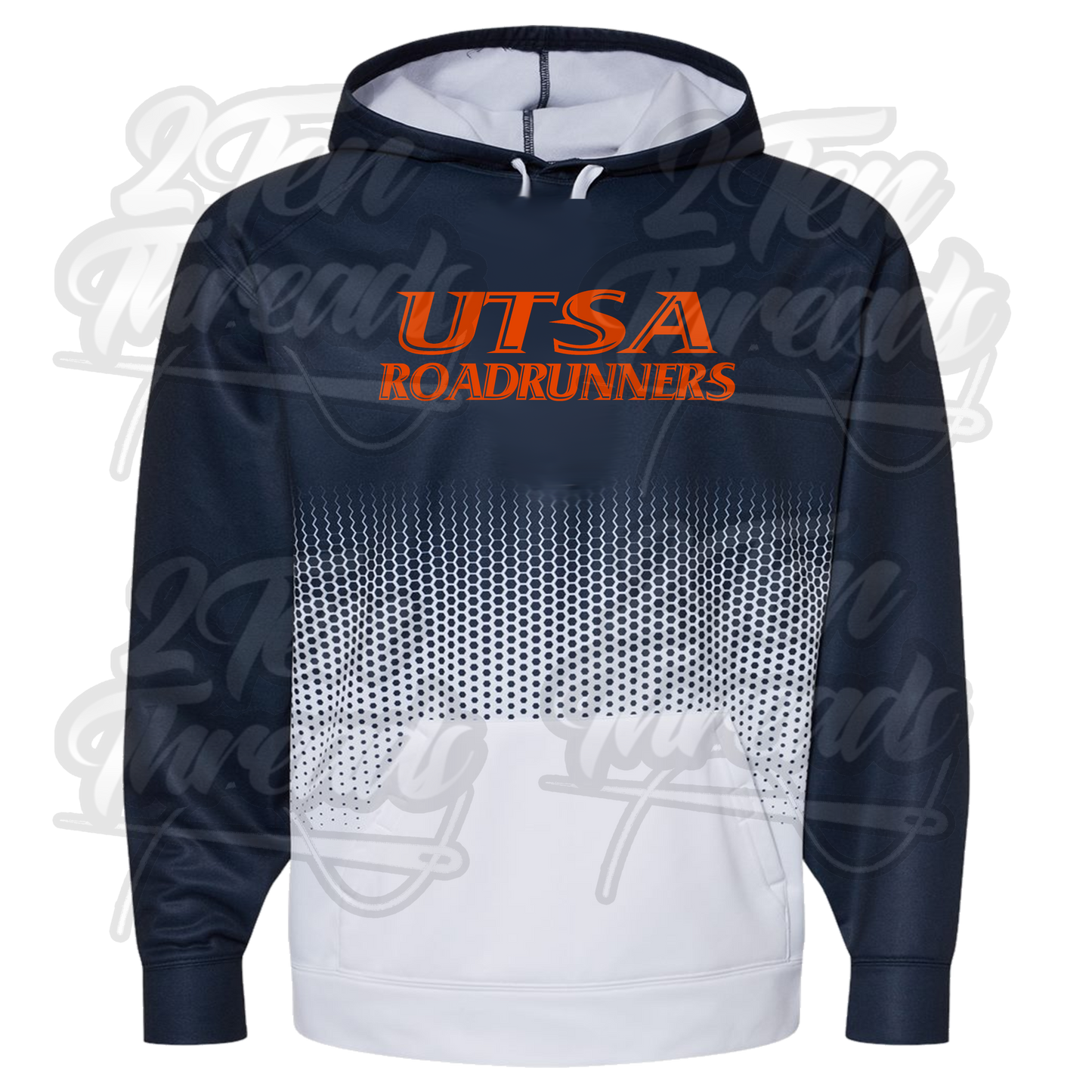 UTSA Runners Hoodie with Orange Text