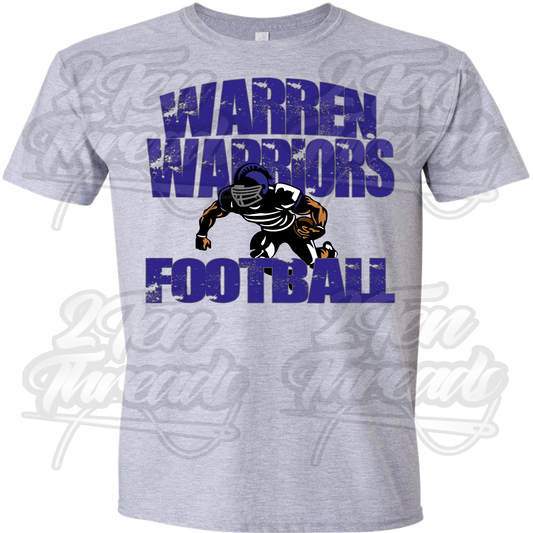Warren Warriors Football Shirt