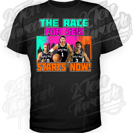 The Race for Seis Shirt