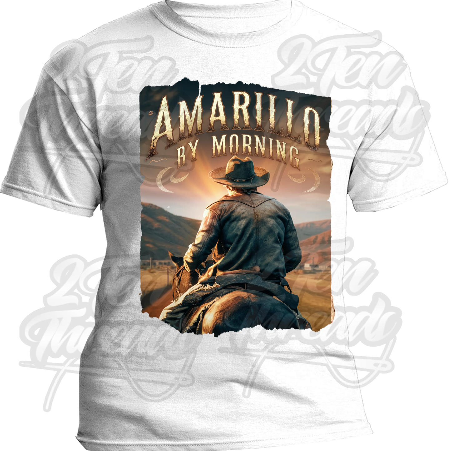 Amarillo by Morning Custom Shirt
